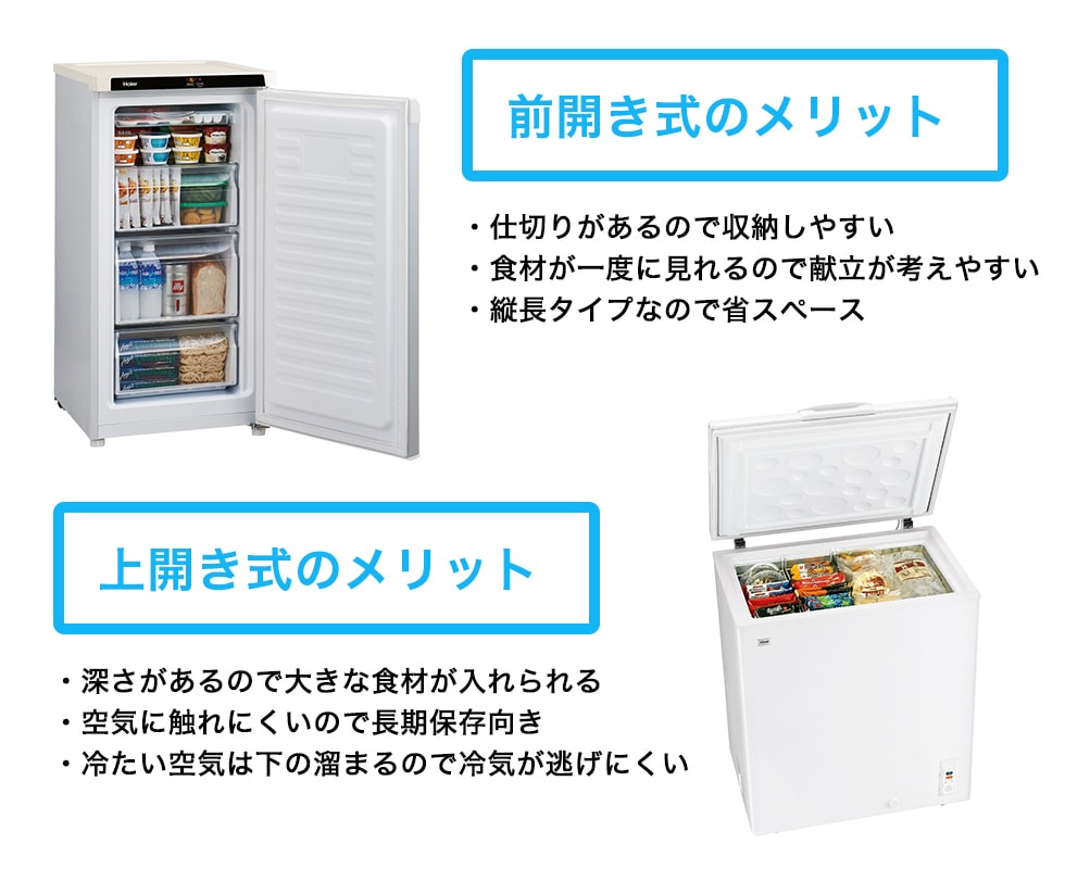 まとめ買いで賢く保存 便利なホームフリーザー 冷蔵庫 ホームセンター通販 カインズ